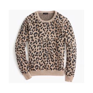 Leopard Crewneck Sweater